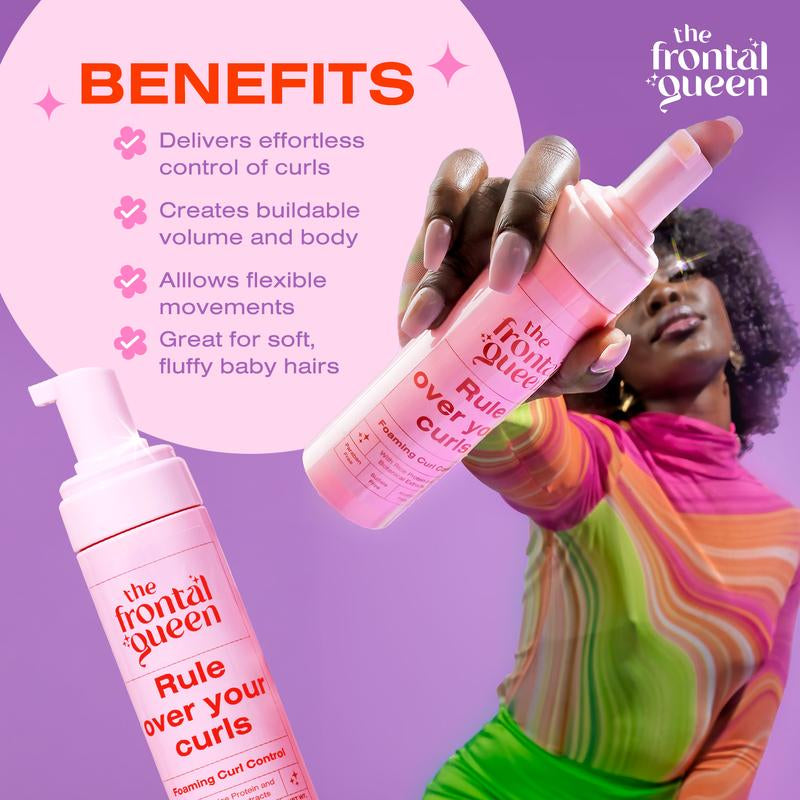 Frontal Queen Foaming Curl Control Gel