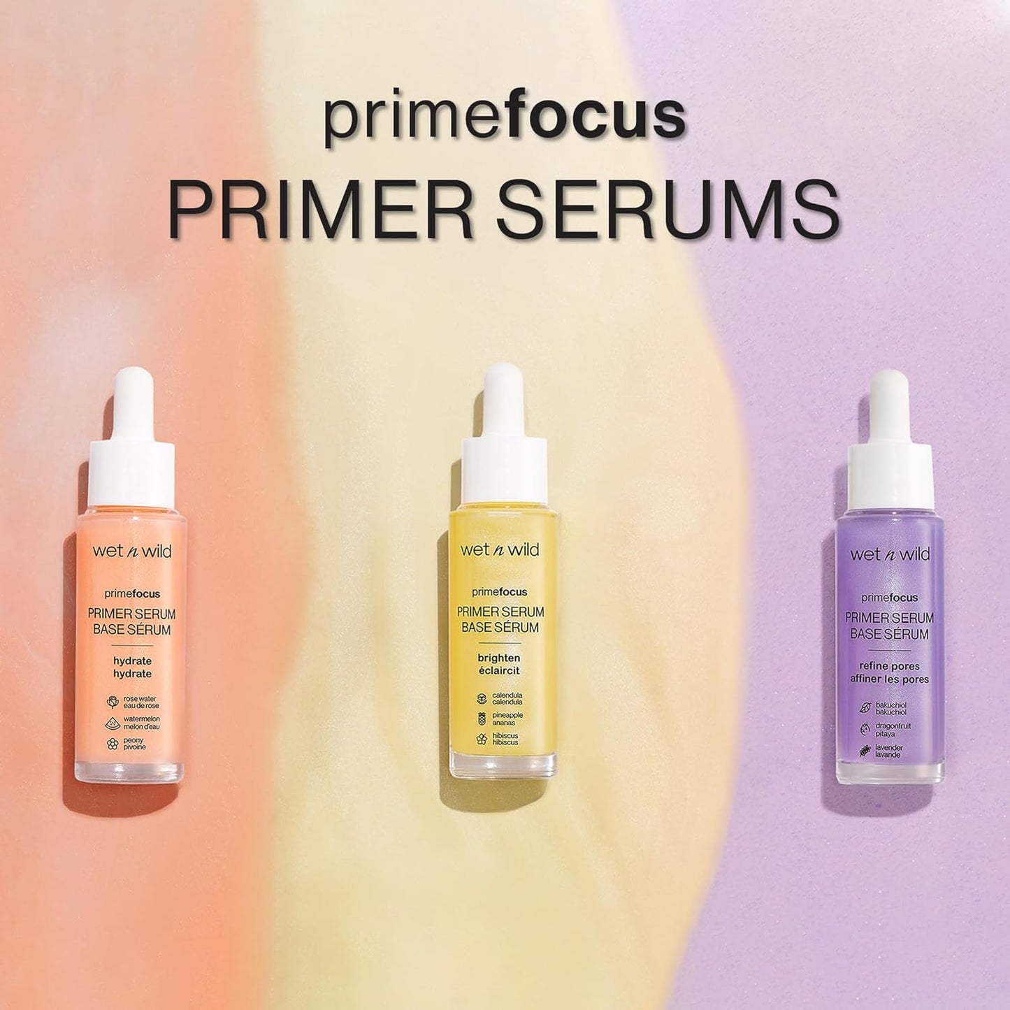 Wet N Wild Prime Focus Brightening Primer Serum Off-White Brighten, (1114618)