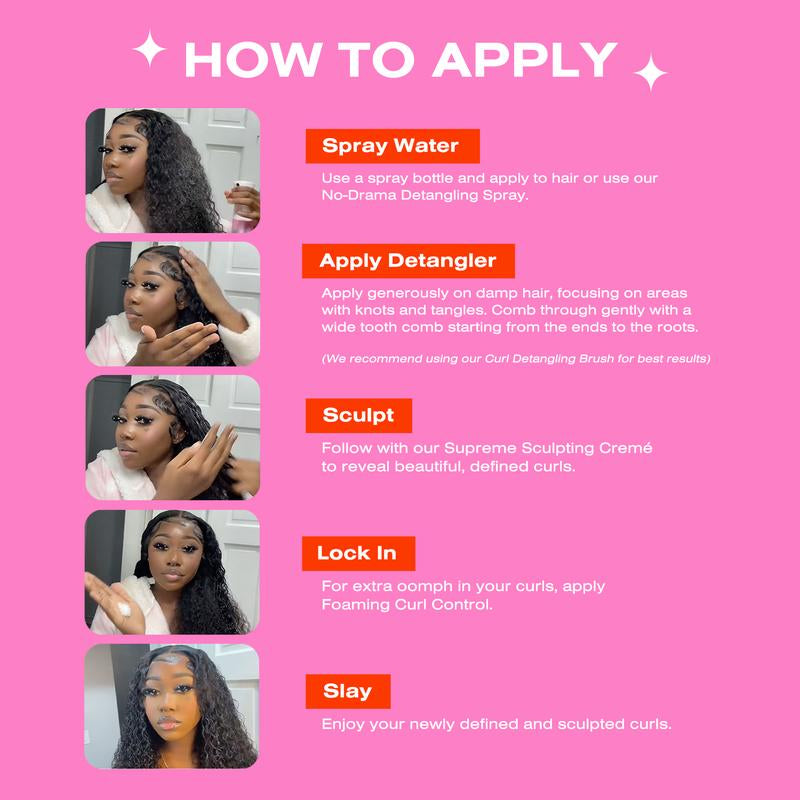 Frontal Queen Foaming Curl Control Gel