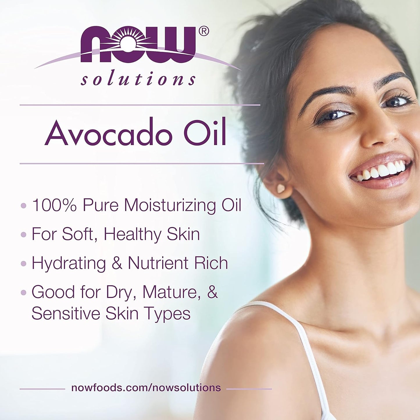 Now Food AVOCADO OIL, 16 OZ